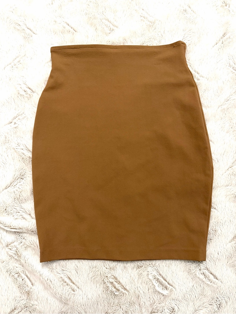 Vintage 1980s Nulle Part Ailleurs Paris High Waisted Compression Tube Skirt 2